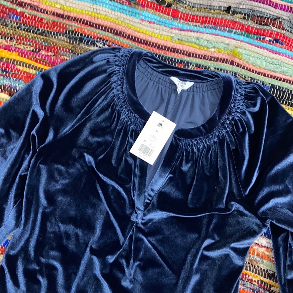 Brand new long sleeve, crown and ivy, soft cozy shirt:)